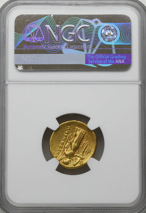 古代マケドニア王国 336-323BC アレキサンダー大王 スターテル金貨 Ch VF Strike5/5 Surface4/5:6821999-001-UNIVERSAL COIN