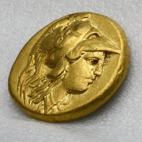古代マケドニア王国 336-323BC アレキサンダー大王 スターテル金貨:裸-UNIVERSAL COIN