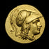 古代マケドニア王国 336-323BC アレキサンダー大王 スターテル金貨 裸