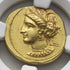 古代カルタゴ 350-320BC ゾイジターナ スターテル金貨 Ch AU5/5,4/5 Fine Style:6057916-008