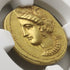 古代カルタゴ 350-320BC ゾイジターナ スターテル金貨 Ch AU5/5,4/5 Fine Style:6057916-008