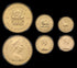 イギリス領ローデシア 1966年 エリザベス2世 5ポンド金貨 3枚セット PF63 : 4677121-001
