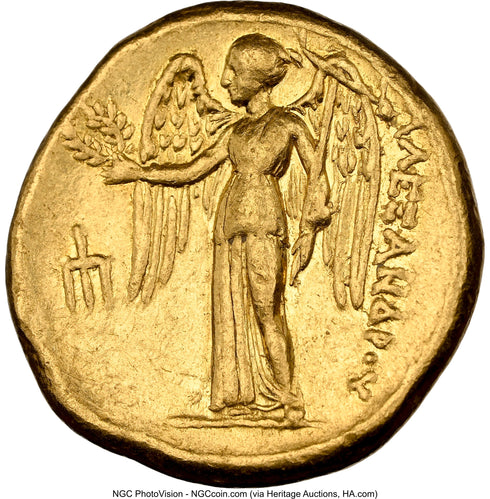 古代マケドニア王国 336-323BC アレキサンダー大王 スターテル金貨 Ch VF Strike:5/5,Surface:4/5:8567797-009