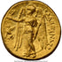 古代マケドニア王国 336-323BC アレキサンダー大王 スターテル金貨 XF Strike:4/5,Surface:4/5:8568329-003