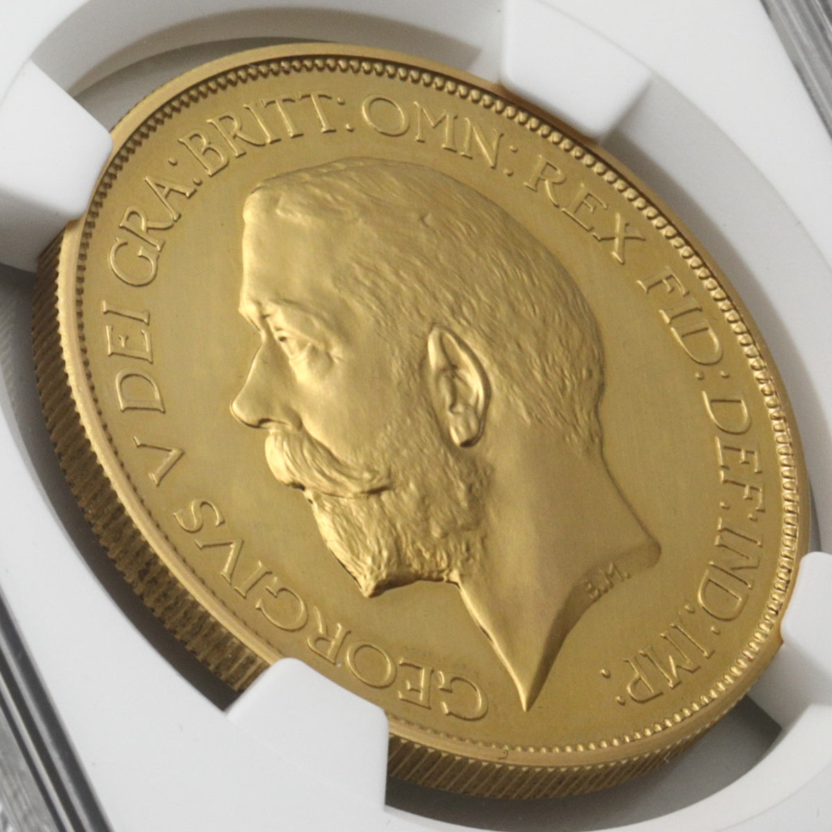 イギリス 1911年 ジョージ5世 5ポンド金貨 PF65CAM：4789750-004