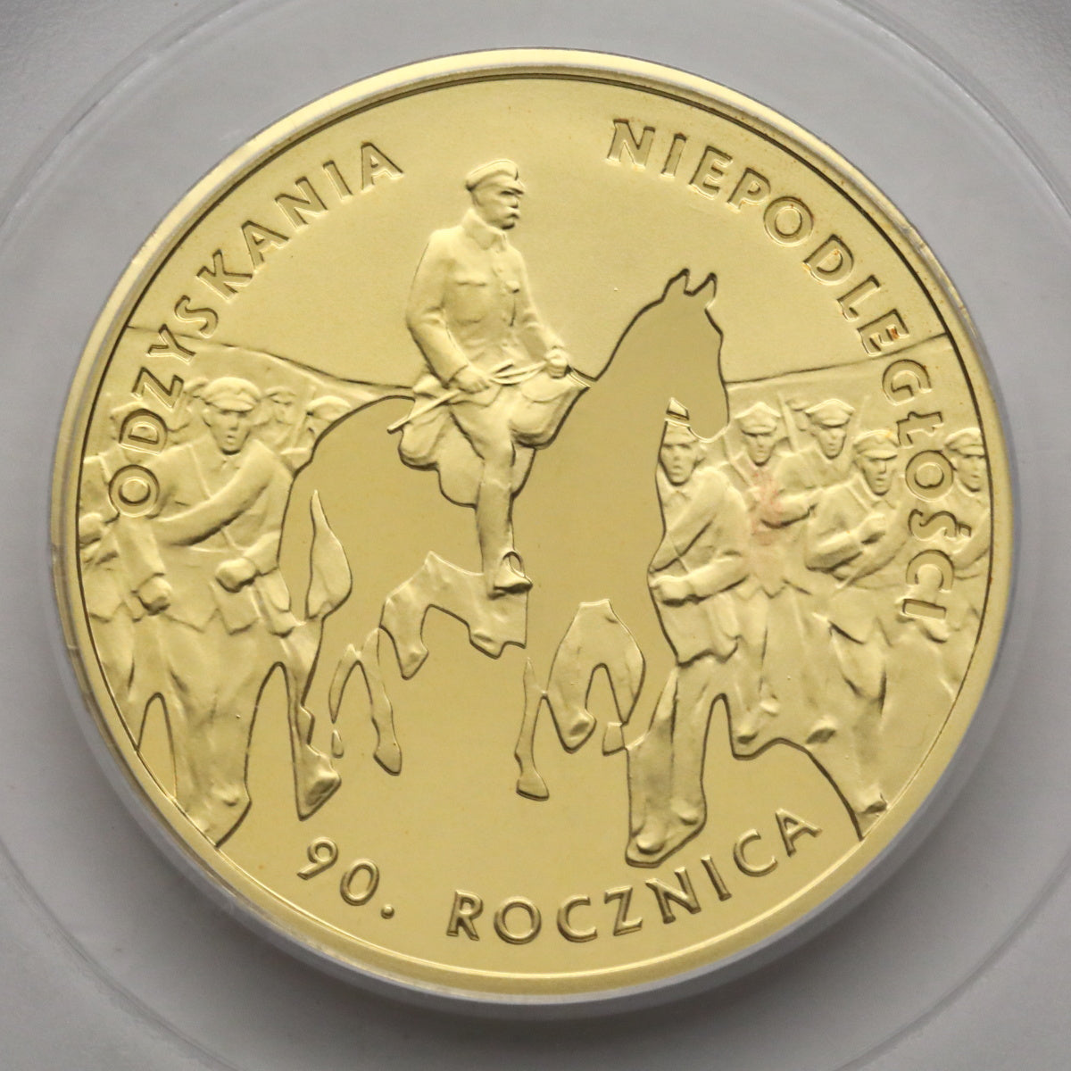 ポーランド 2008年 独立90周年記念 200ズウォティ金貨 PR69DCAM