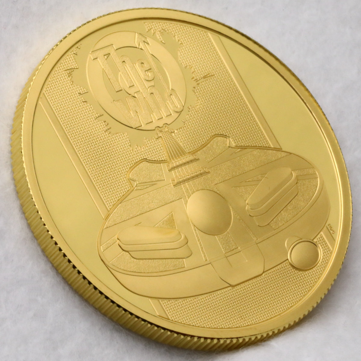 イギリス 2020年 The Who ロックの殿堂 100ポンド 1oz 金貨 PF69UCAM：6055801-006