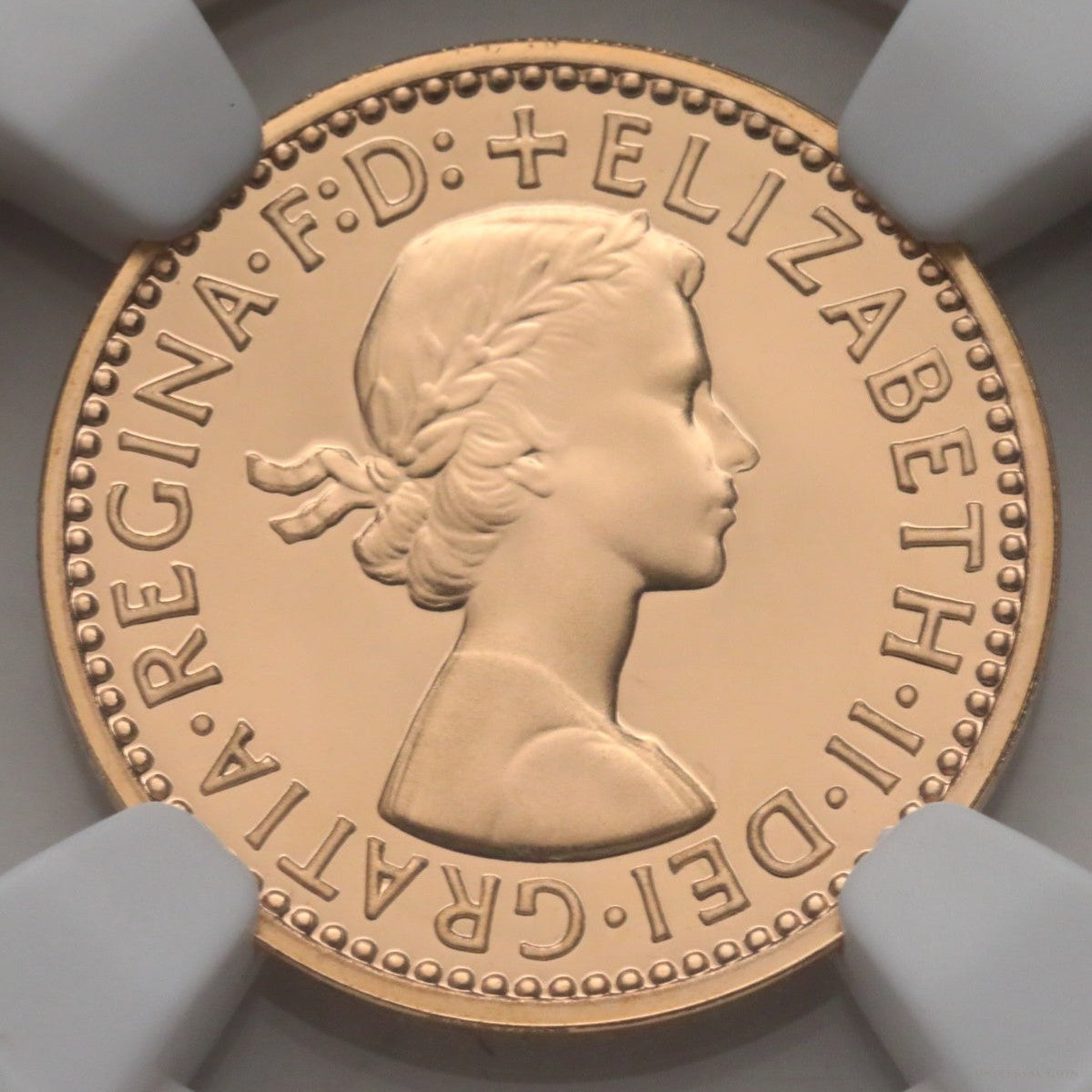 イギリス 2002年 エリザベス2世 4ペンス金貨 4枚セット PF69UCAM：4491864-004