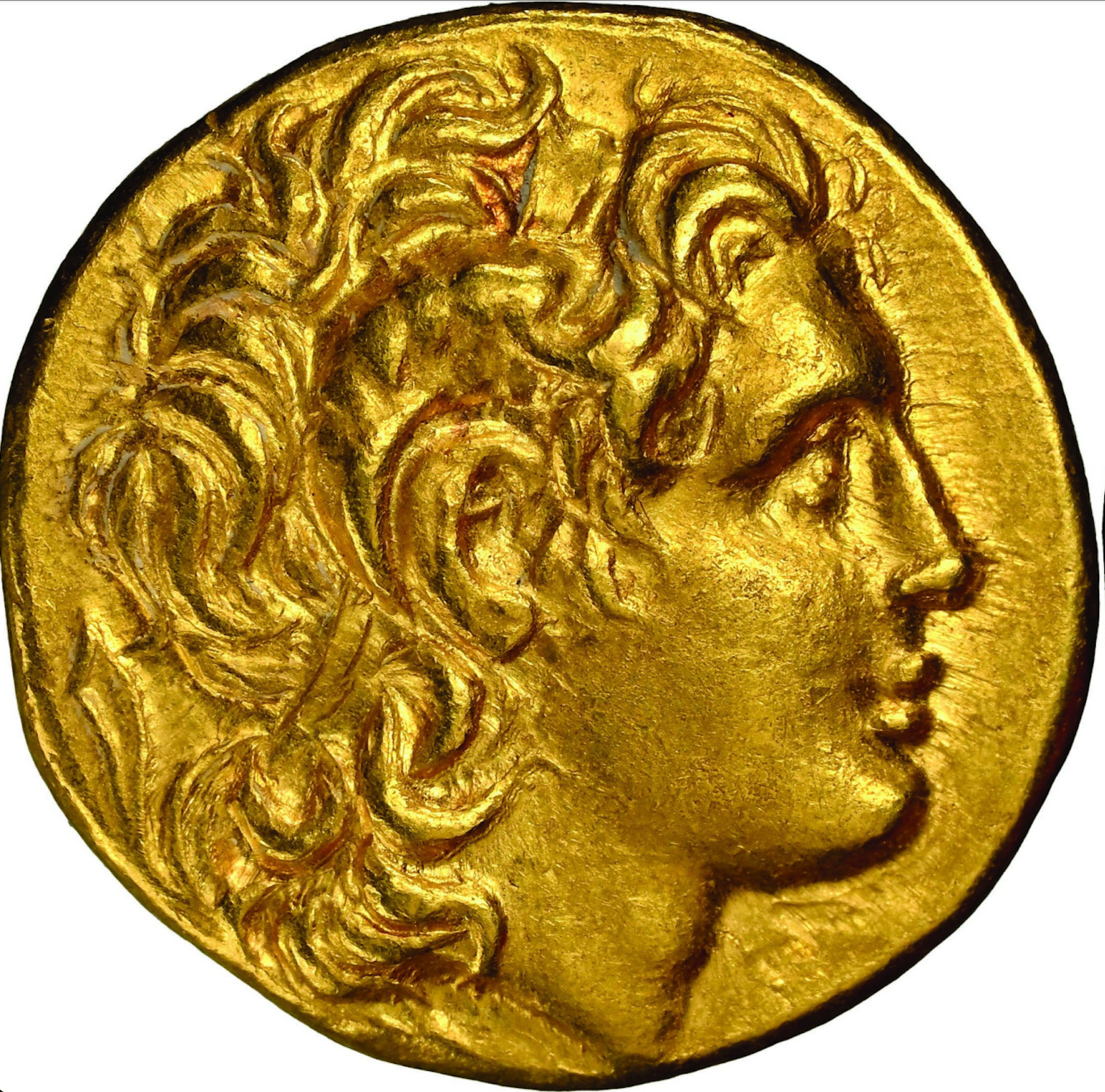 古代トラキア 305-281BC リュシマコス スターテル金貨 Ch XF★ Strike:5/5,Surface:4/5：2156014-034